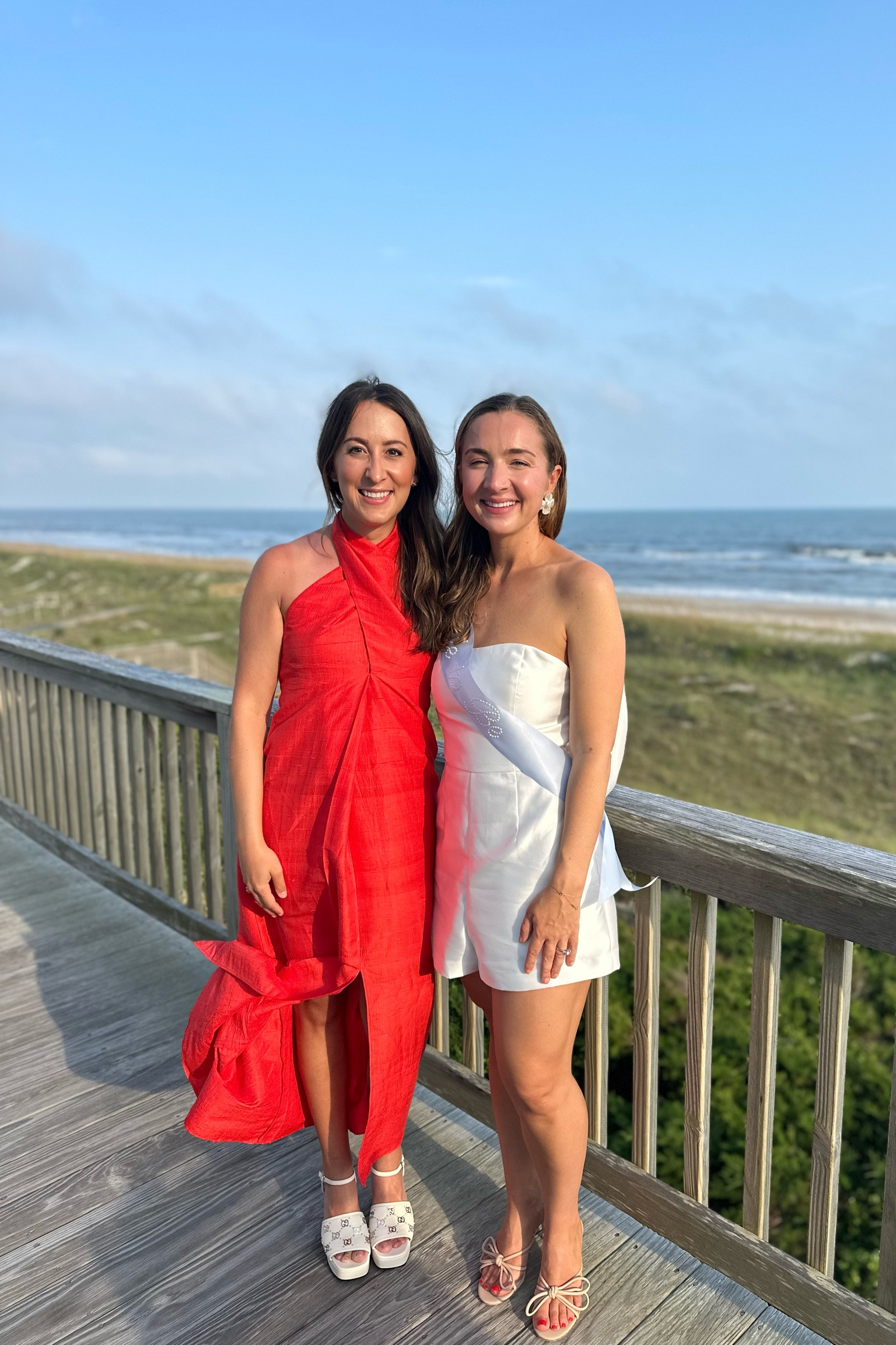 The perfect red dress from Julia Amory