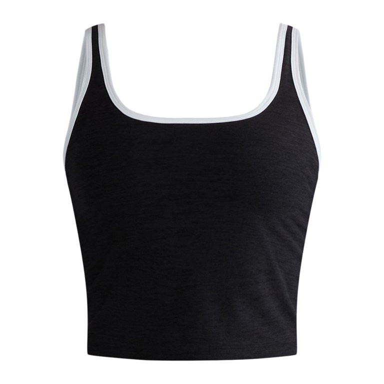 Athletic Works Women's and Women's Plus ButterCore Tipped Tank Bra, Sizes XS-4X | Walmart (US)