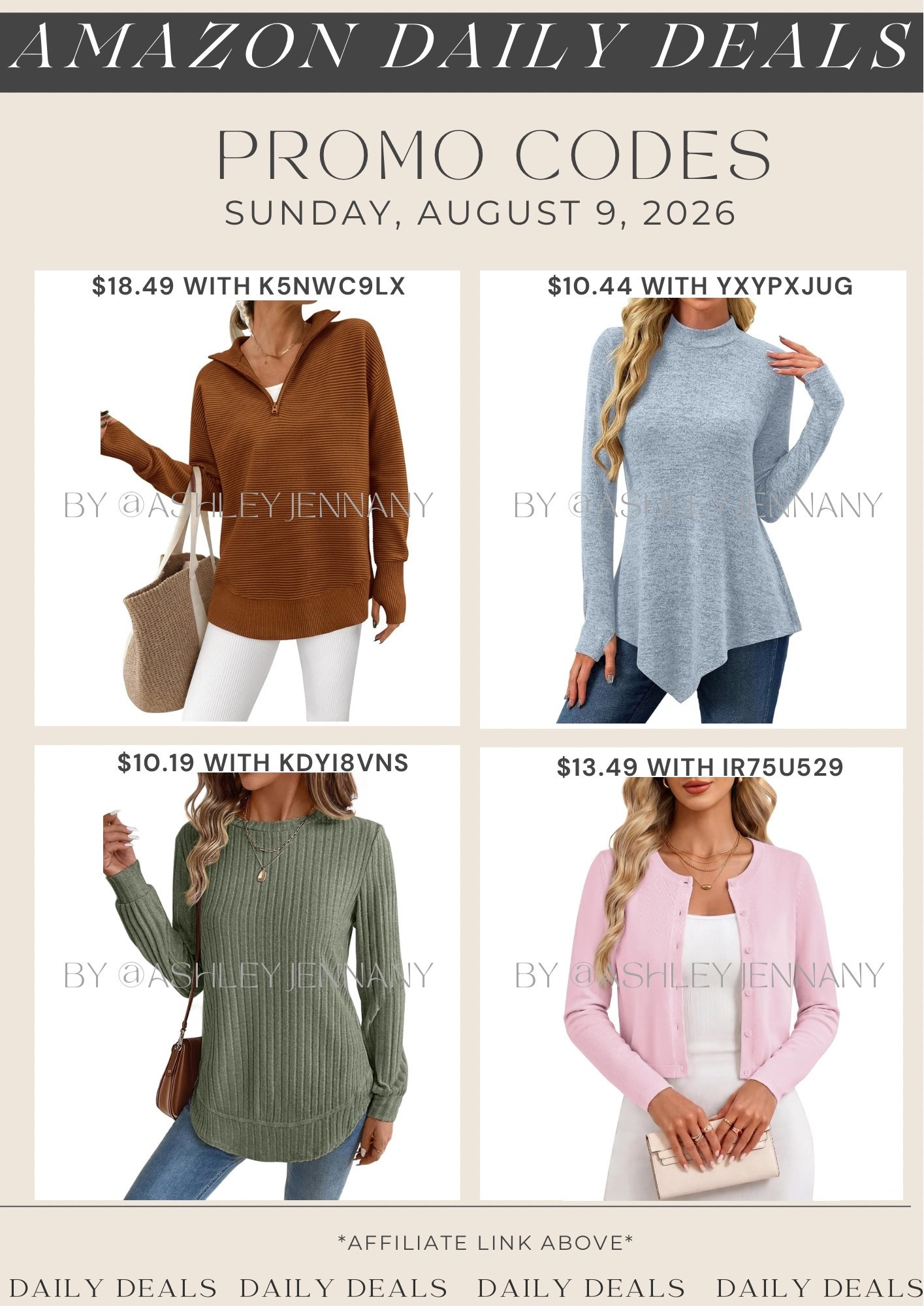 Amazon deals

#LTKSaleAlert #LTKMidsize #LTKSeasonal