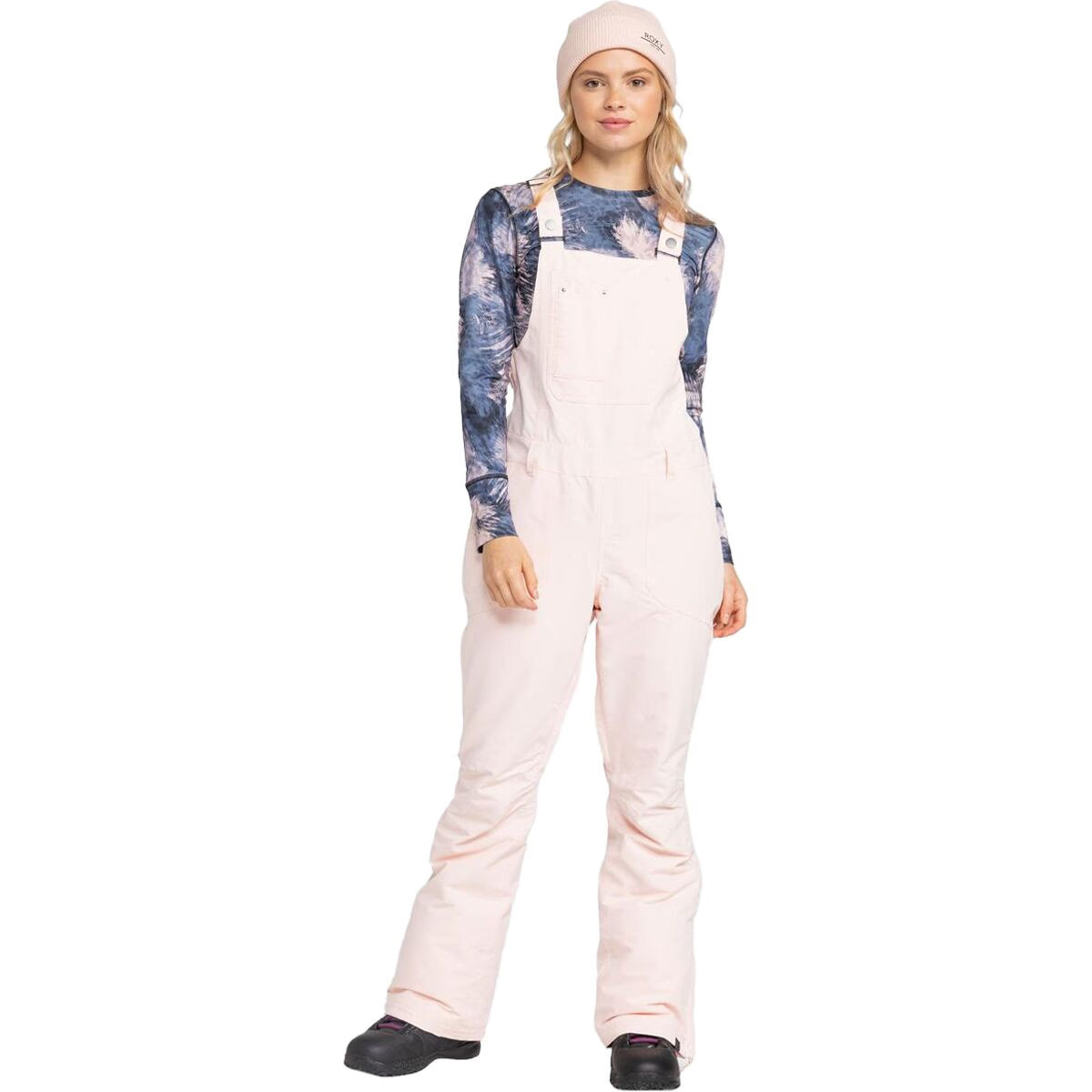 Roxy Rideout Technical Snow Bib Pants - Women's Pink Salt, S | Backcountry
