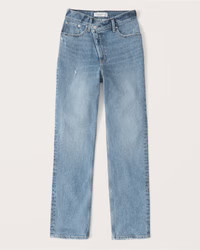 Ultra High Rise 90s Straight Jean | Abercrombie & Fitch (US)