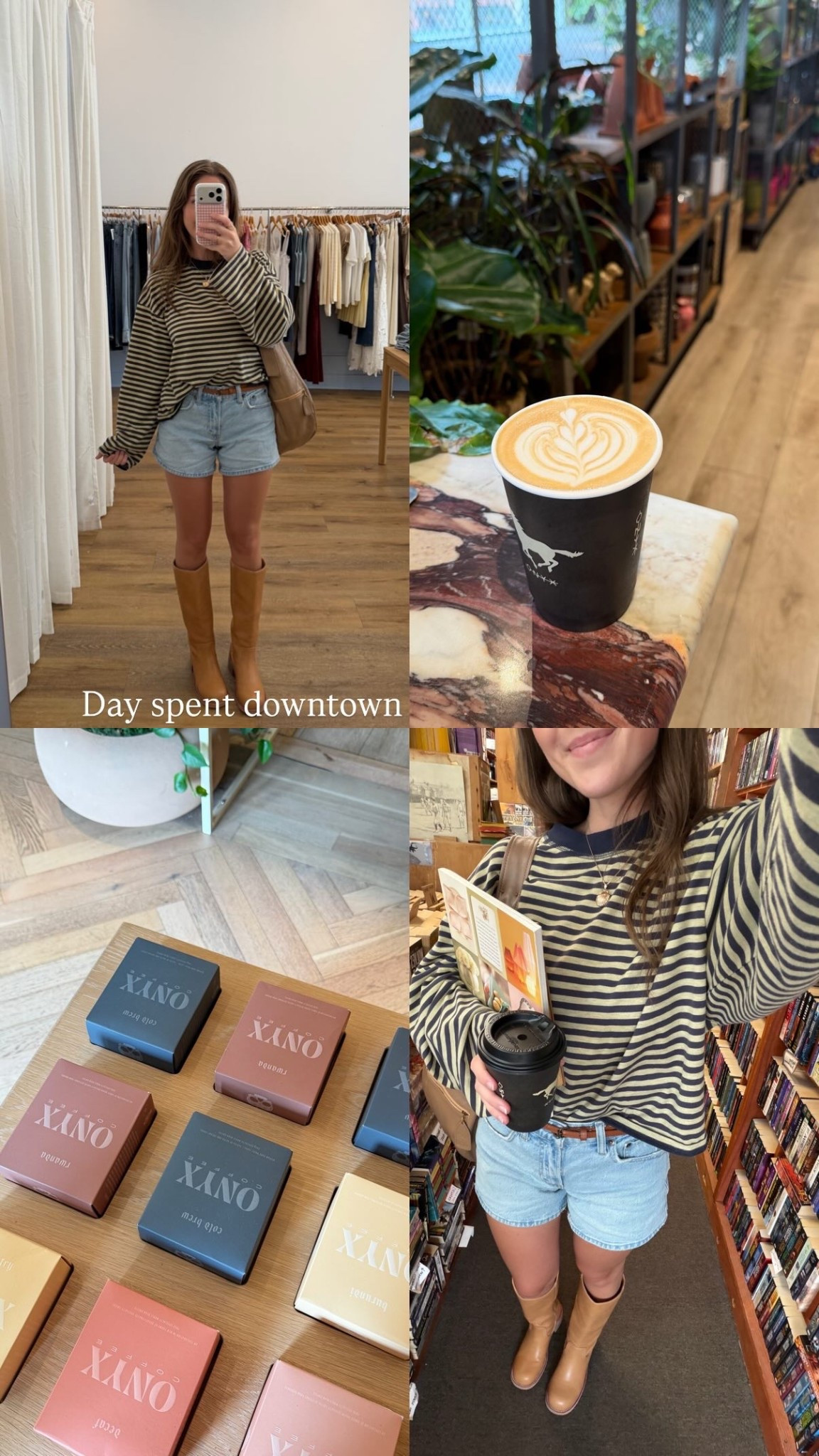 Day spent downtown