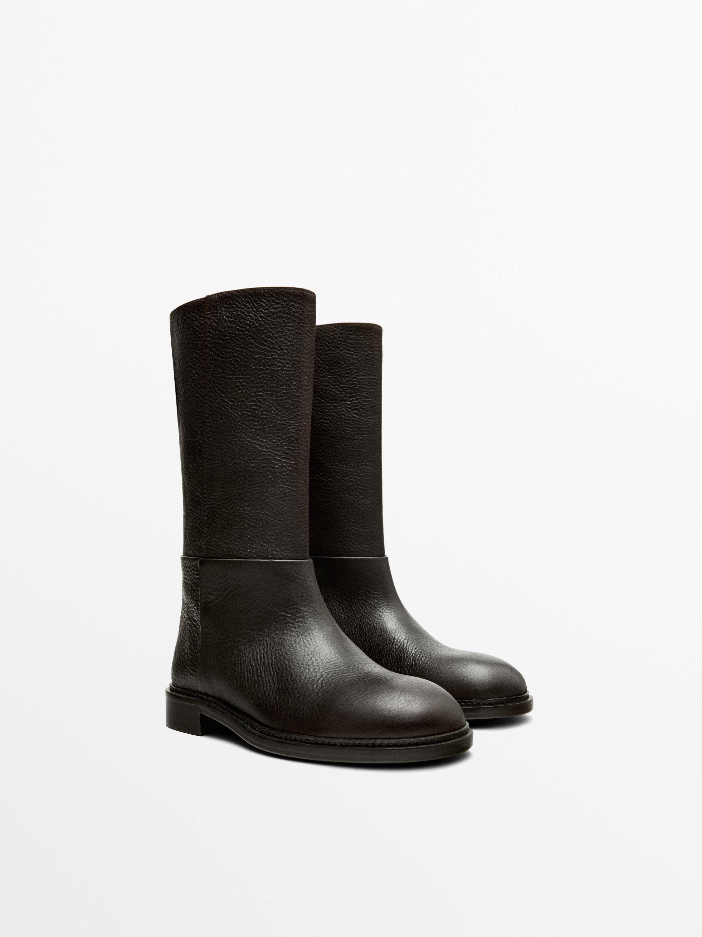 Flache Stiefelette - LIMITED | Massimo Dutti DE