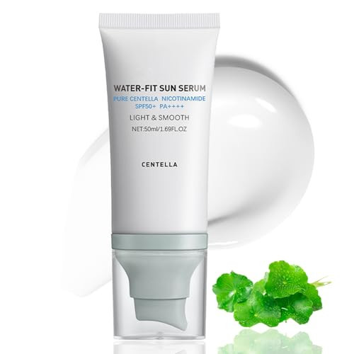 Tinted 𝐶𝑒𝑛𝑡𝑒𝑙𝑙á Sunscreen SPF50 PA++++, 50ML Cen-tella Madagascar Face Sun Screen Long-Lasting Protection, Hyalu Cica Water-Fit Sun Serum Matte No White Cast for All Skin Type and UV Defense | Amazon (US)