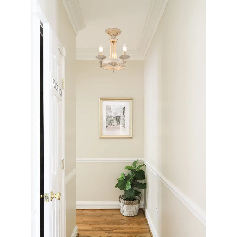 Anaira 3-Light Semi Flush Mount | Wayfair North America