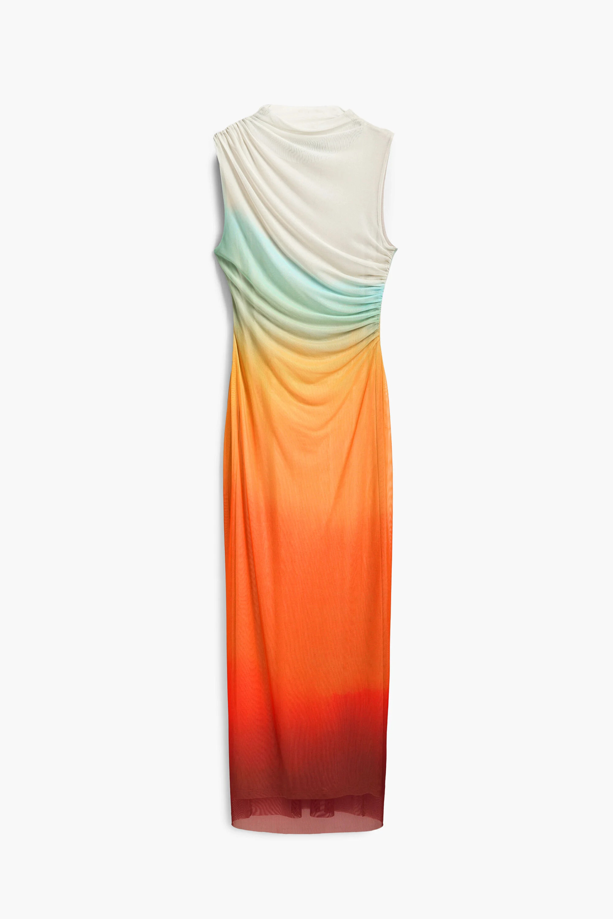 Tul dress with gradient for woman I Desigual.com | Desigual USA,CA
