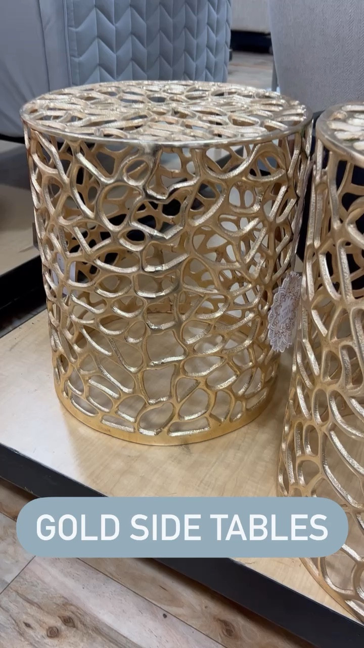 Gold side tables from HomeGoods!!

#LTKFind #LTKhome #LTKstyletip