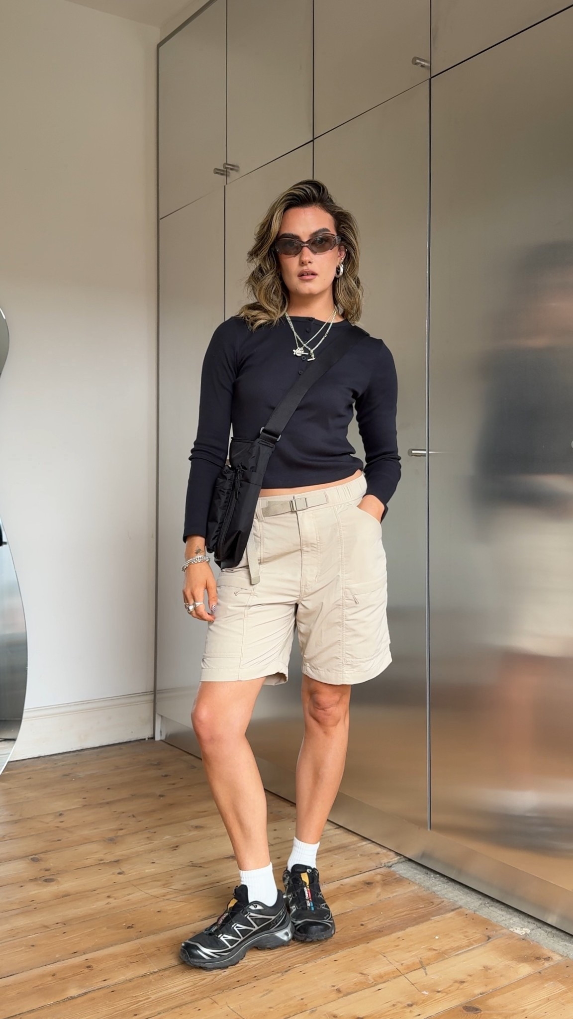 Hiking outfit, Uniqlo, Uniqlo shorts, Salomon

#LTKeurope #LTKfitness #LTKuk