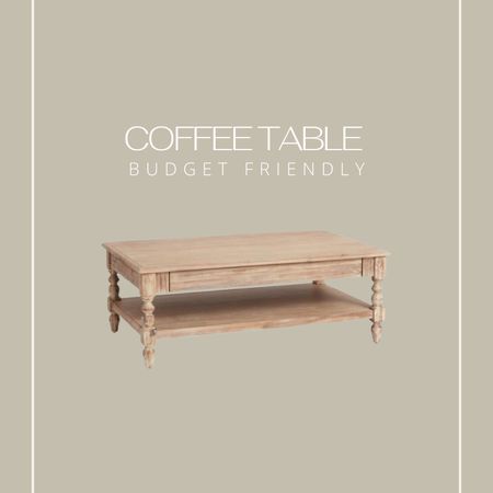 Budget friendly coffee table from world market 

#LTKhome