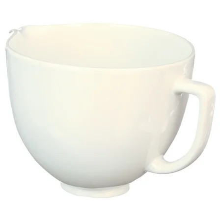 KitchenAid® 5 Quart White Chocolate Ceramic Bowl, KSM2CB5 | Walmart (US)