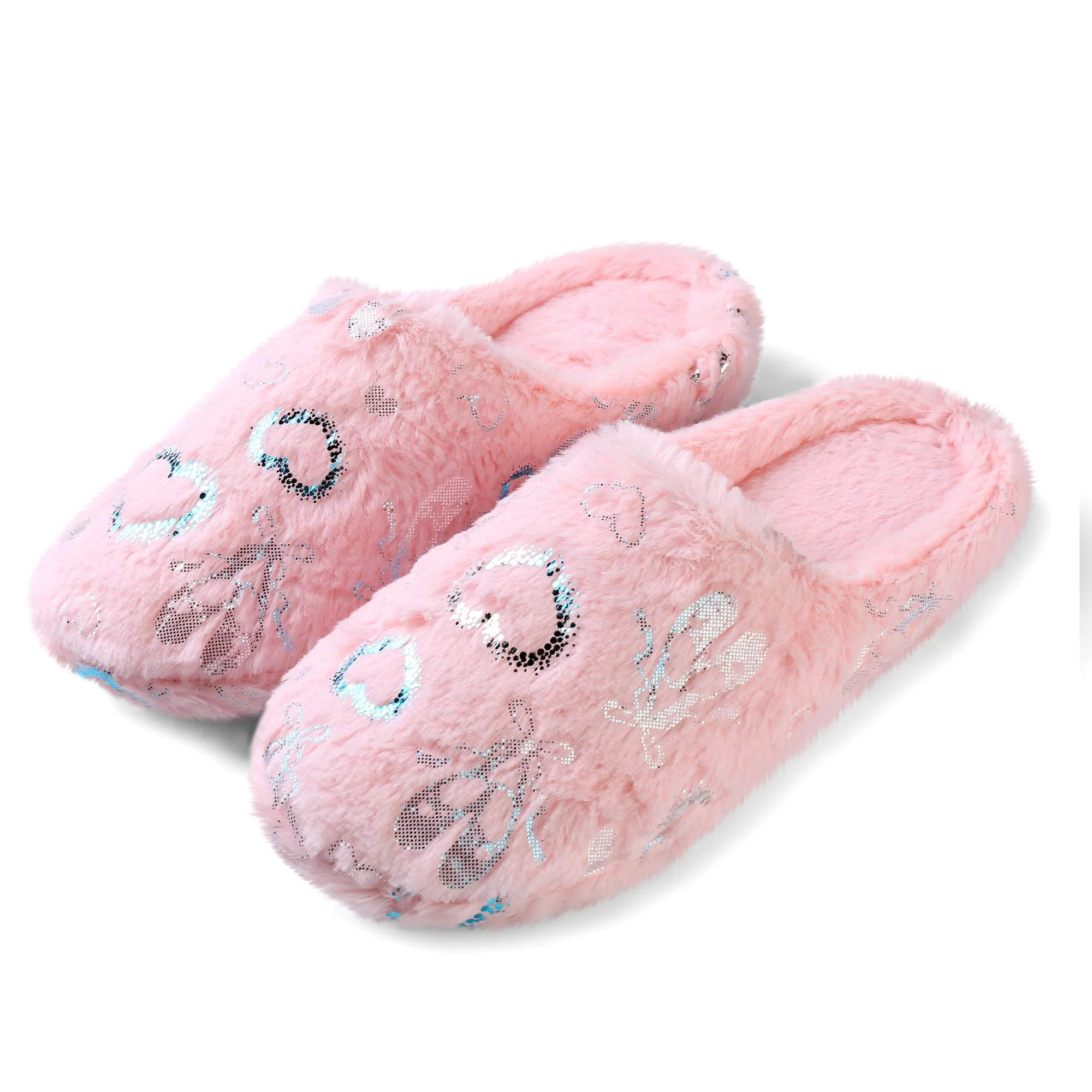Aerusi Heavenly Heart Slip-on Indoor Slippers | Walmart (US)