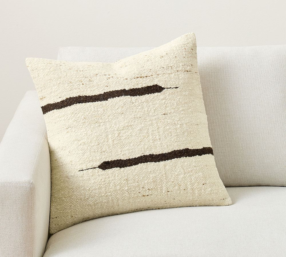 Soleado Textured Pillow | Pottery Barn (US)