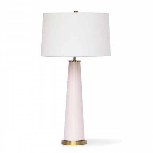 Coastal Living Audrey Ceramic Table Lamp, Blush | Gracious Style