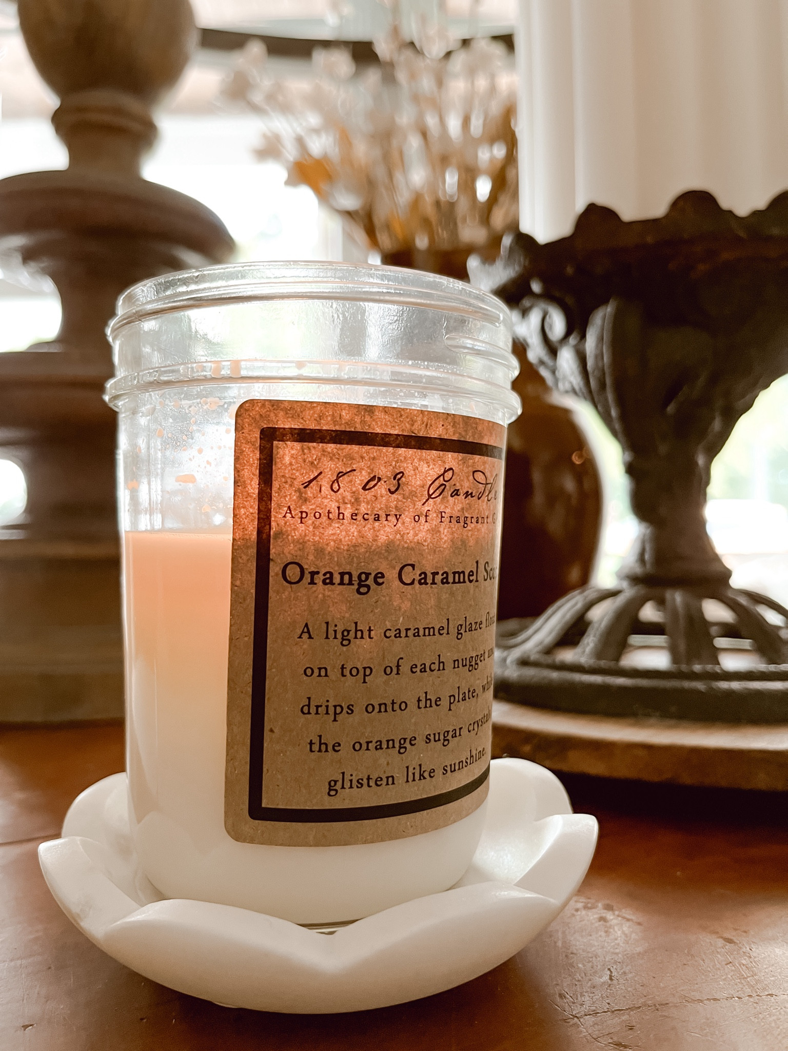 If you are looking for the perfect scent for Fall, you should definitely try the Orange Caramel Scone scent from 1803 Candles. I sit it in this adorable scalloped marble dish from Amazon. 

#LTKFindsUnder50 #LTKHome #LTKSeasonal