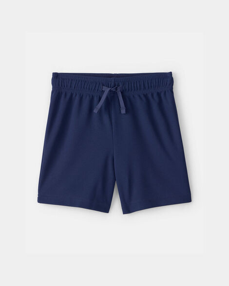 Toddler Boy Mesh Active Shorts - Blue | Carter's Inc