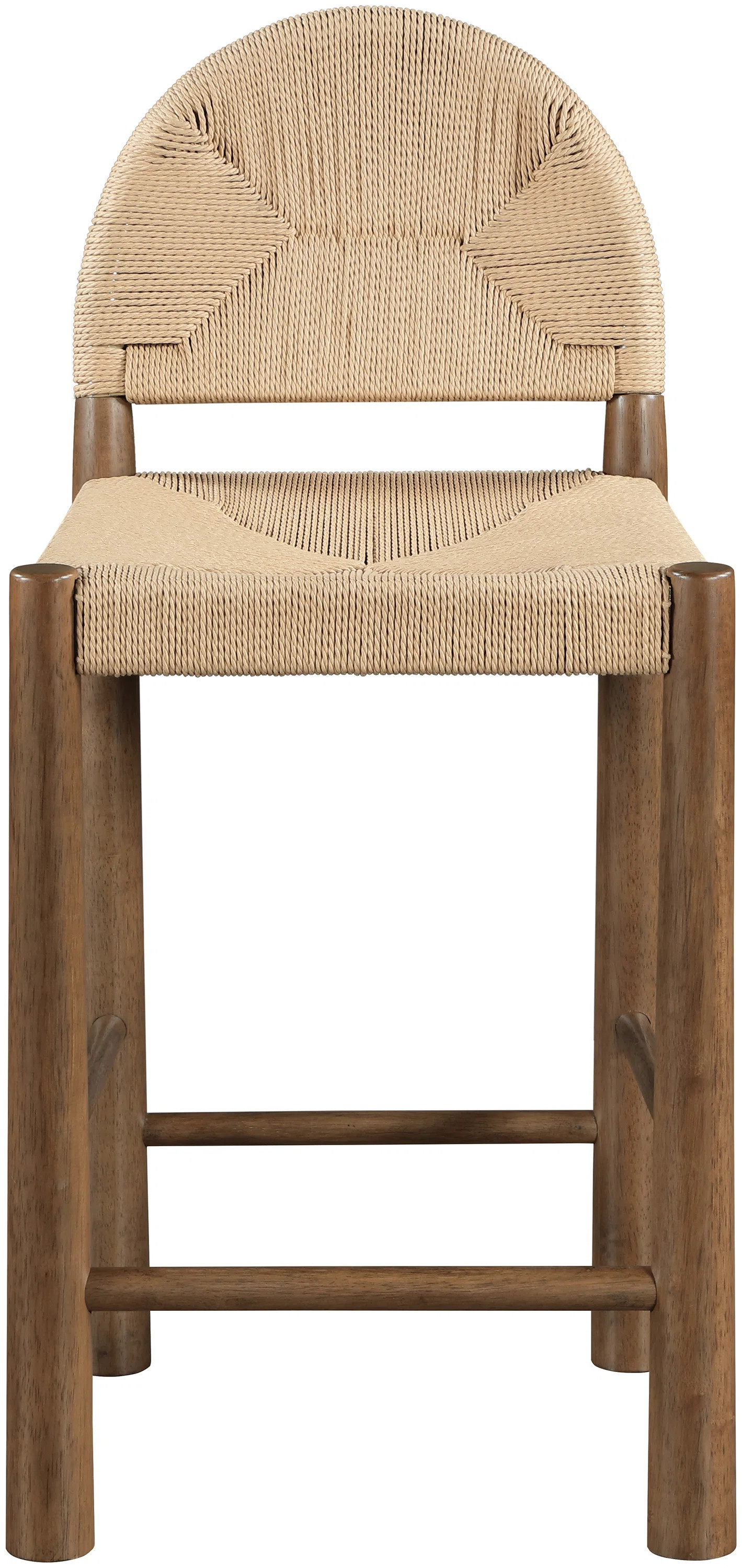 Bayou Breeze Deisy Woven Seagrass Cord And Solid Wood Counter Stool | Wayfair | Wayfair North America