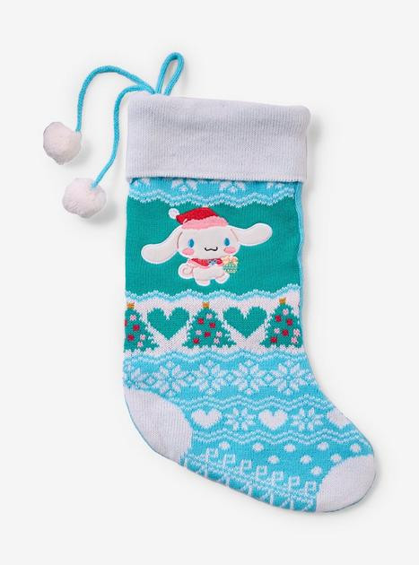 Sanrio Cinnamoroll Knit Holiday Stocking — BoxLunch Exclusive | BoxLunch