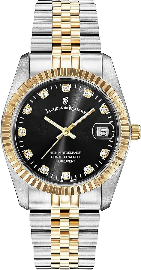 Jacques Du Manoir NRO.19 Ladies Inspiration Two-Tone Watch | Amazon (UK)