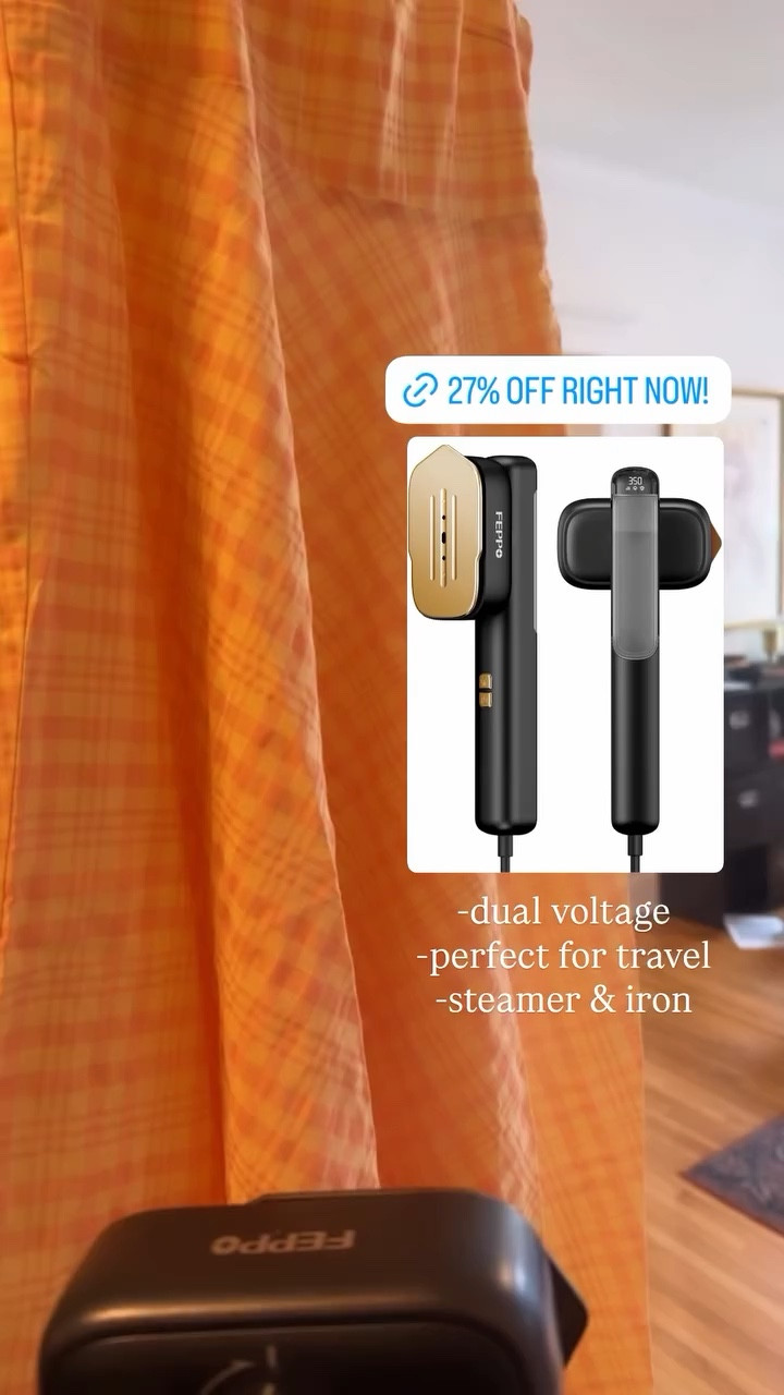 -dual voltage
-perfect for travel
-steamer & iron

#LTKTravel #LTKHome #LTKdayinmylife