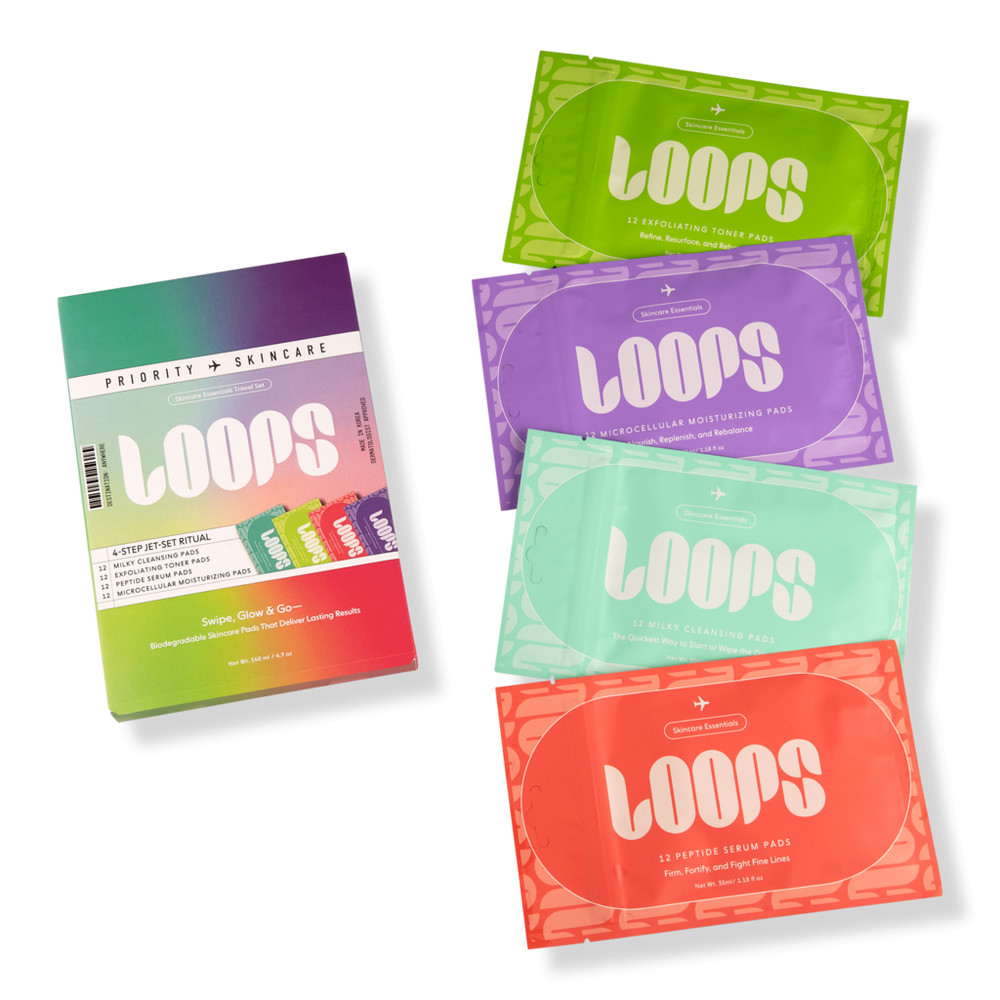 LOOPS Skincare Essentials Travel Set | Ulta