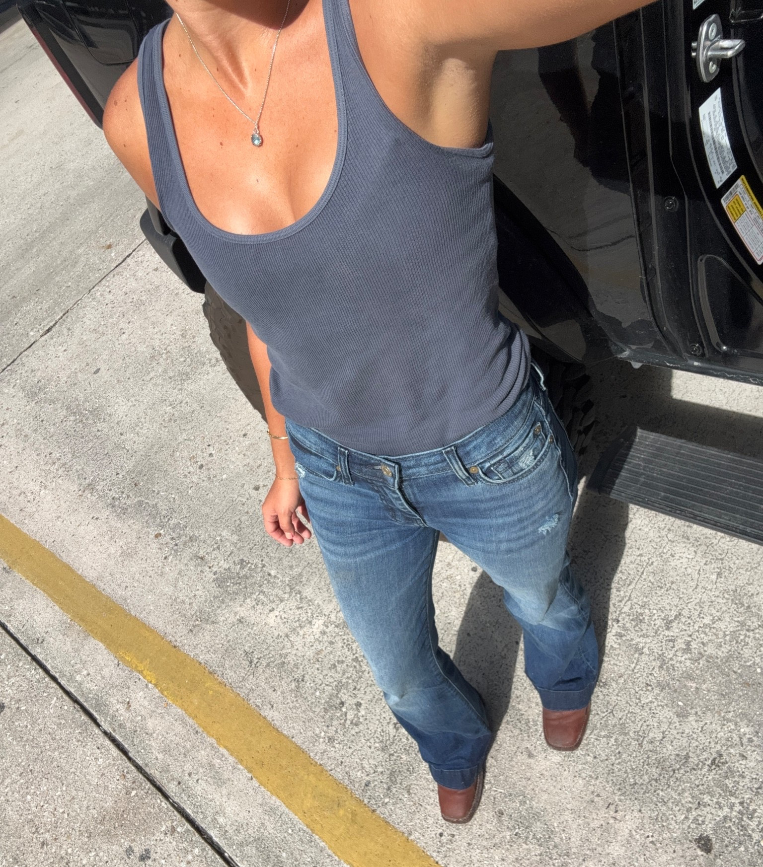 Couldn’t find the tank but it’s from Brandy 🤍 