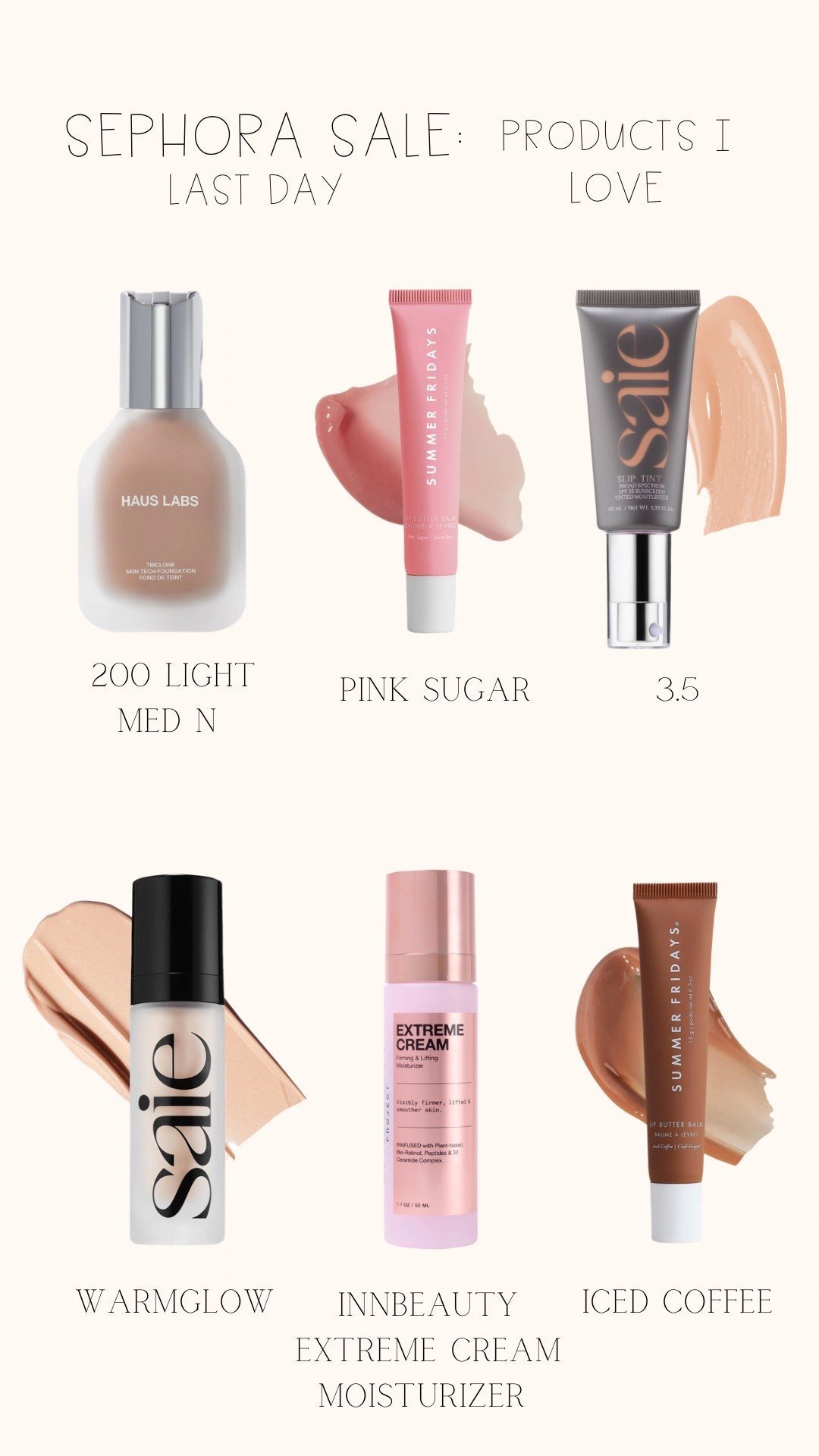 sephora sale - products I’ve been loving!