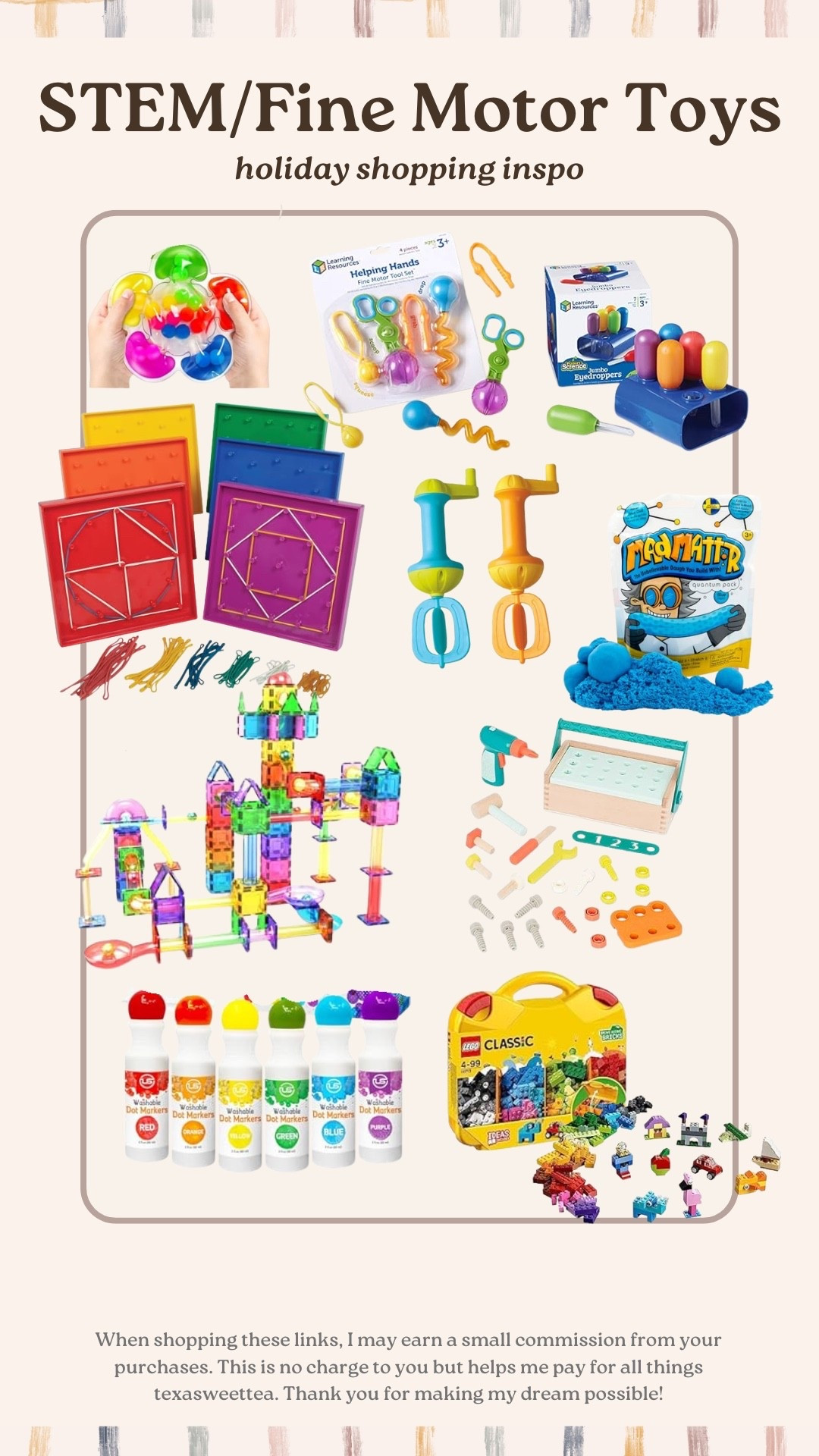 Keep little brains busy with these stem/fine motor toys!

#LTKFamily #LTKSaleAlert #LTKKids