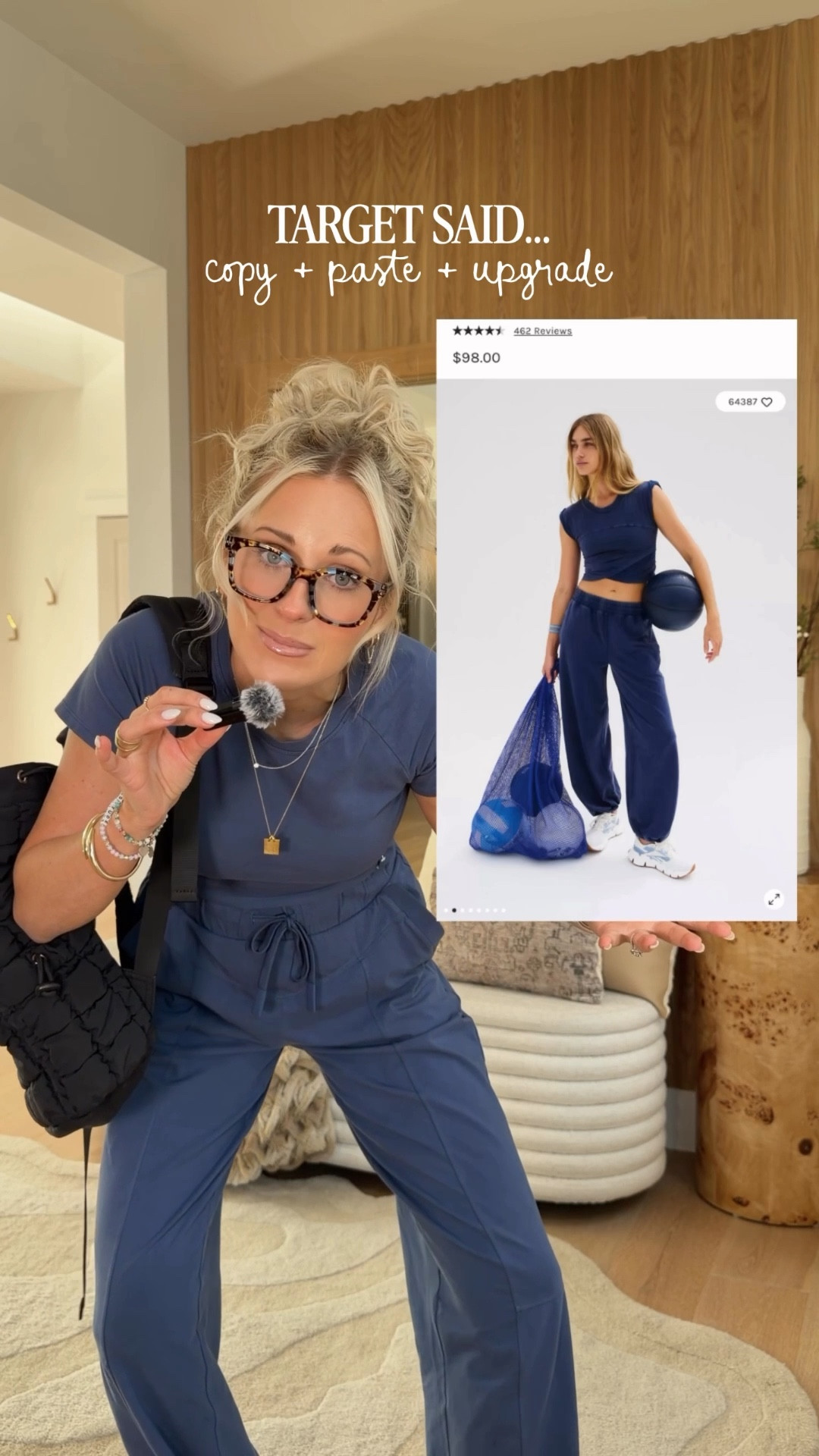 LOOK FOR LESS: Target ($50) vs. Free People ($98) — wearing smalls in the Target tee and pants! Love that they’re sold separately so you can mix & match sizing if you need to 🫶🏼 

#LTKmomlife #LTKTravel #LTKootd