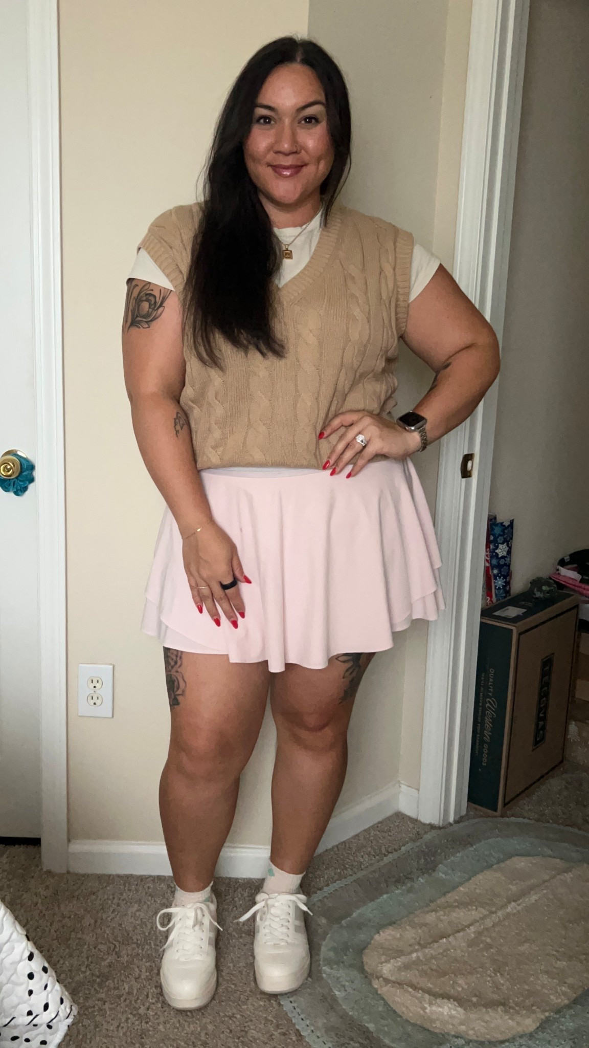 a cozy (golf) sweater vest!! weird time of year to be in this sweater vest era in the midst of 90° weather. 

#LTKFindsUnder50 #LTKActive #LTKSeasonal