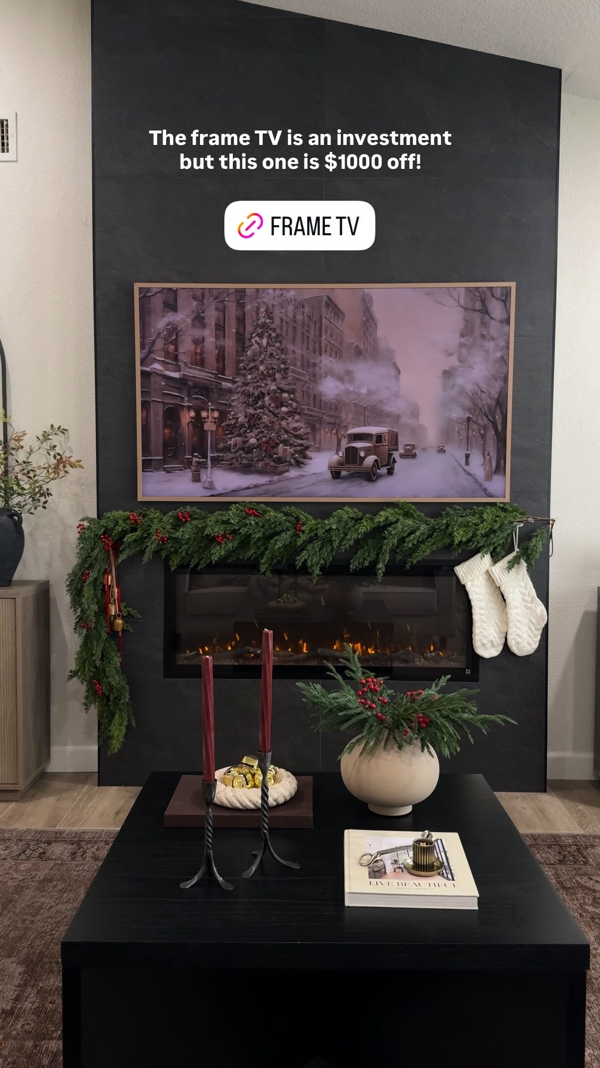 Samsung The Frame TV 65” – Save $1000

BEST deal I’ve seen — save $1000 on the 65” Frame TV! Art mode, slim profile, anti-reflection screen, matte finish, and no-gap wall mount for that seamless picture-frame look. The perfect mix of tech + decor.

-
-
Frame TV deal, Samsung Frame TV, BFCM tech deal, TV that looks like art, home theater decor, living room TV, smart home upgrades, 4K QLED TV, anti-reflection TV, gallery wall TV, modern home tech, hidden TV design, designer living room, Best Buy holiday deal
 

 

#LTKCyberWeek #LTKHome #LTKSaleAlert