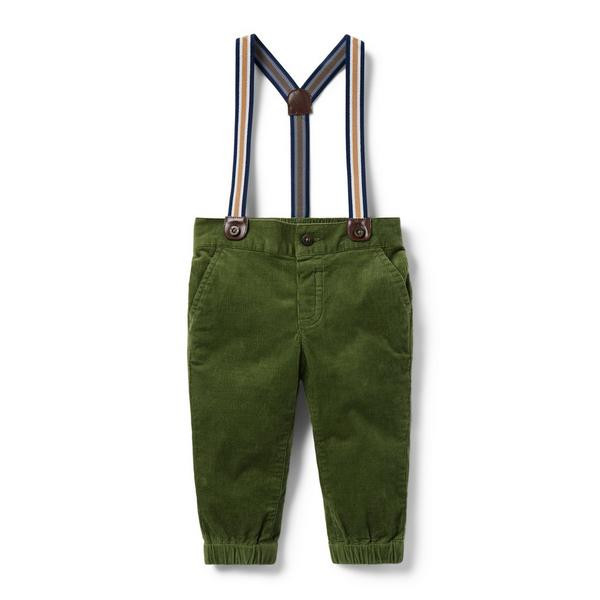 Baby Corduroy Suspender Pant | Janie and Jack