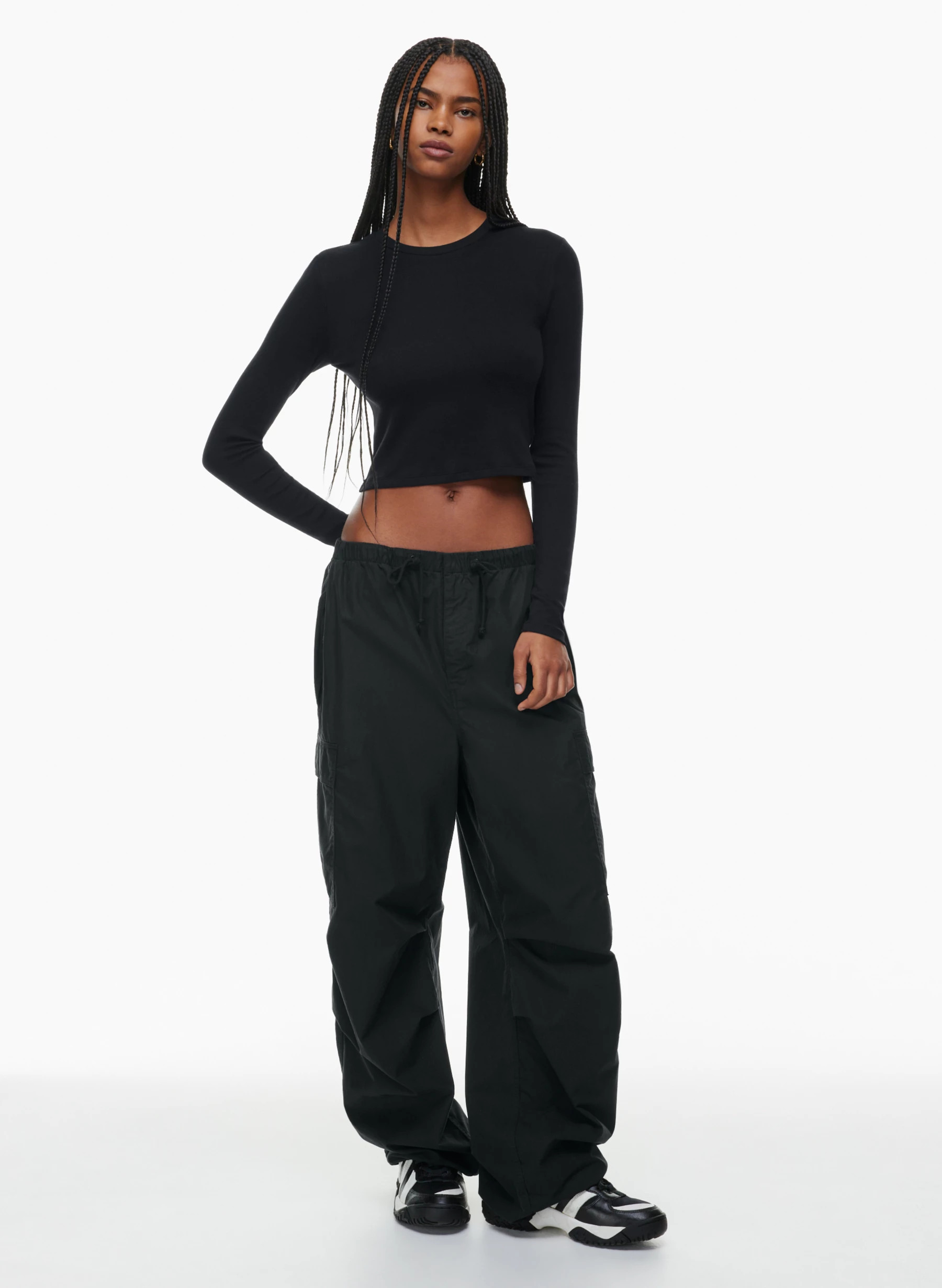 HOMESTRETCH™ CREW WAIST LONGSLEEVE | Aritzia