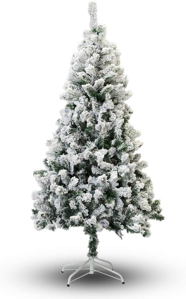 Perfect Holiday Christmas Tree, 4-Feet, Flocked Snow | Amazon (US)