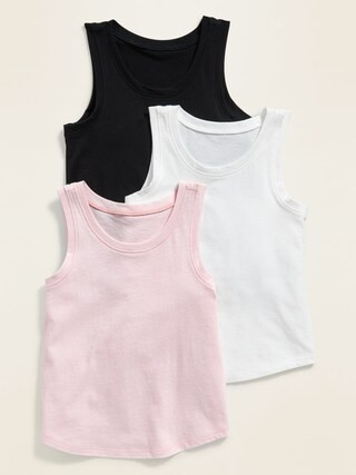 3-Pack Long & Lean Tank Set for Toddler Girls | Old Navy (US)