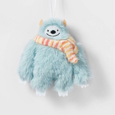 Yeti Christmas Tree Ornament Teal - Wondershop™ | Target