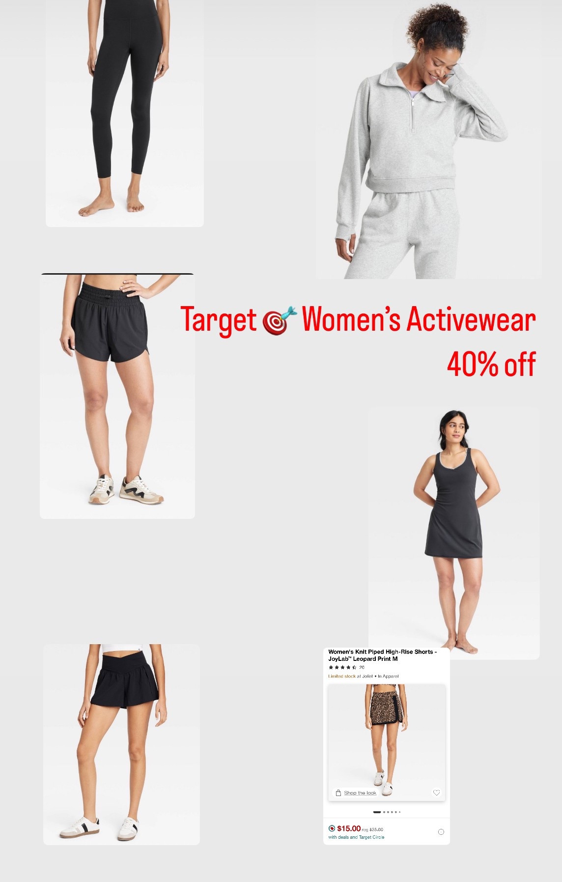Target 🎯 40% off women’s activewear 

#LTKSaleAlert #LTKFindsUnder50 #LTKActive