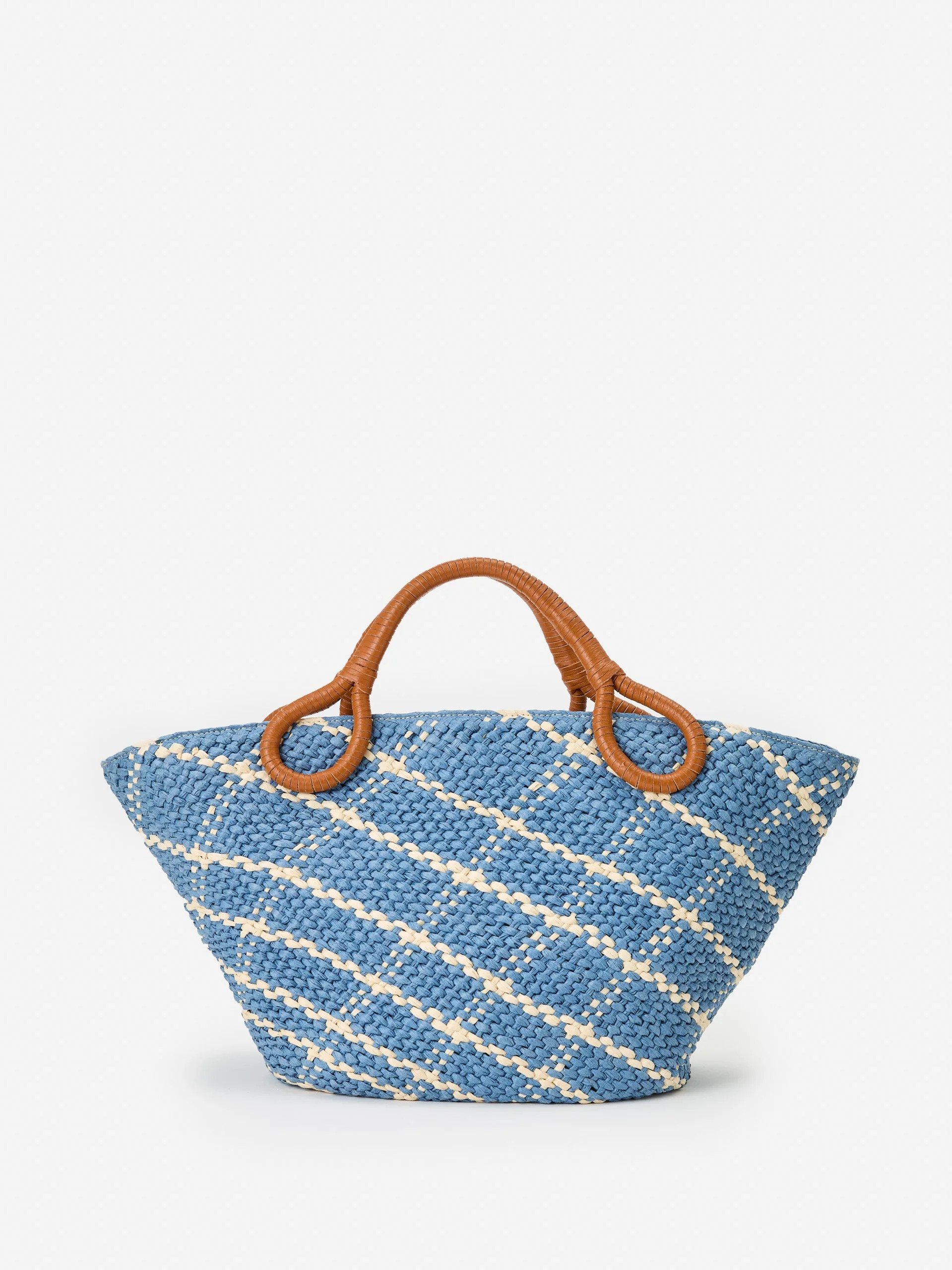 Georgica Tote in Raffia Jacquard | J.McLaughlin