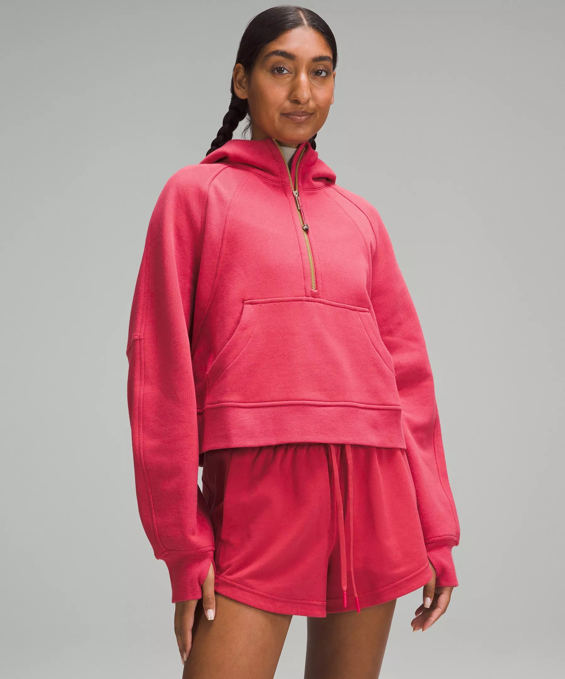 Scuba Oversized Half-Zip Hoodie *Gold Zip | Women's Hoodies & Sweatshirts | lululemon | Lululemon (US)