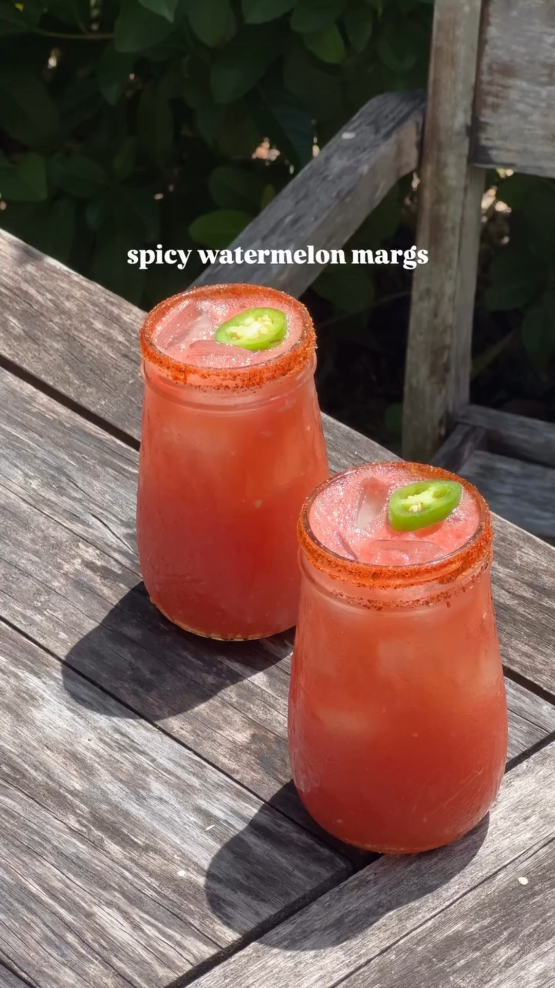 cheers to independence🇺🇸

batched spicy watermelon margs for four:

- 2 cups fresh or frozen watermelon 
- 1 cup tequila 
- juice of 2 limes
- 2 oz honey
- sparkling water, to top

Add first four ingredients to a blender and blend until smooth. Pour into a glass filled with ice and rimmed with tajin and top with sparkling water. 

Cheers y’all and be safe this holiday weekend!🇺🇸 - Brooke xx

#margs #margarita #tequila #recipeshare #cocktailsathome