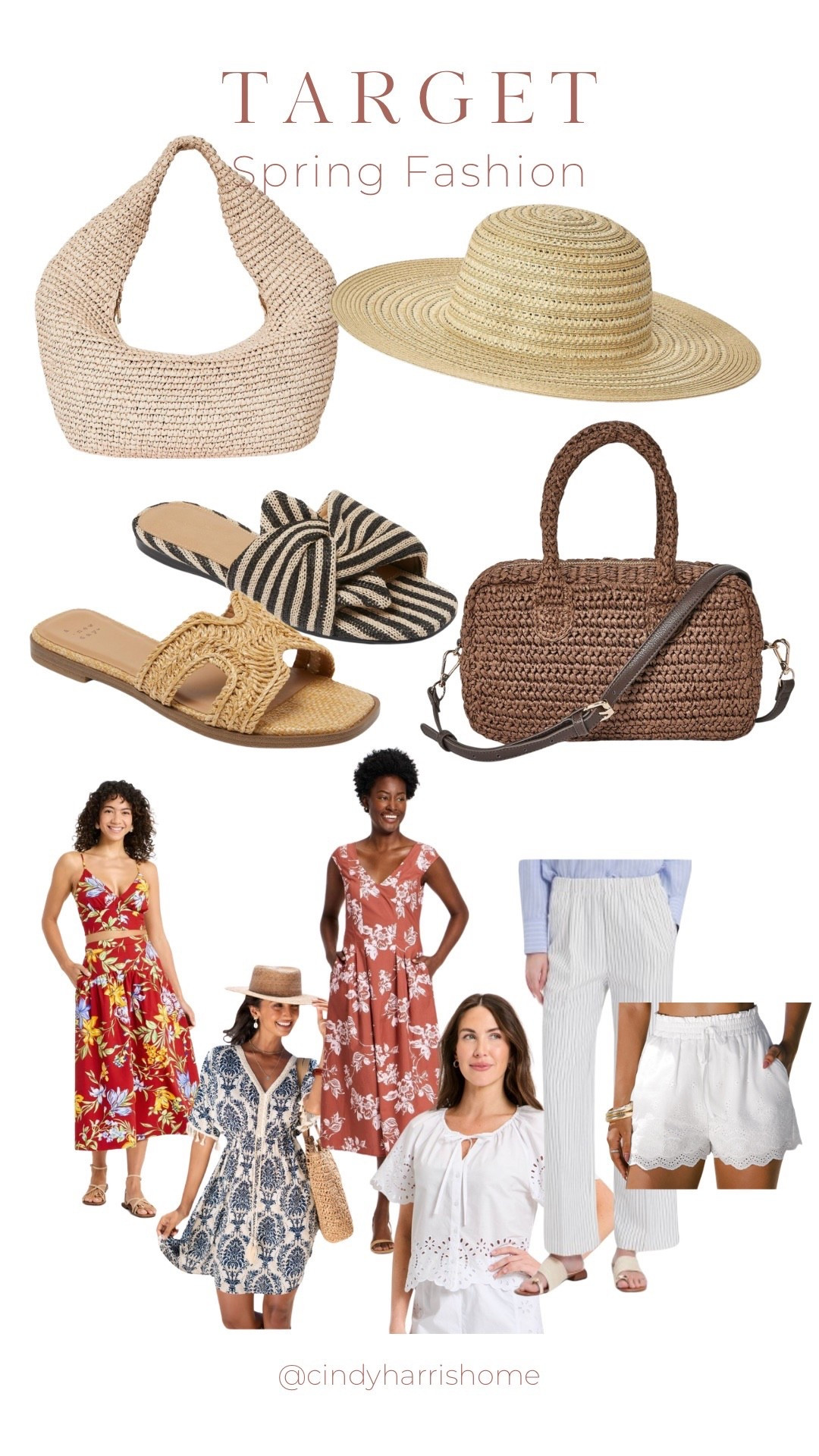 Target is showing off with a cute Coastal Spring line and there so many fun patterns, with the pretty balance of neutrals and natural materials! 😍🏖️

#LTKootd #LTKSeasonal