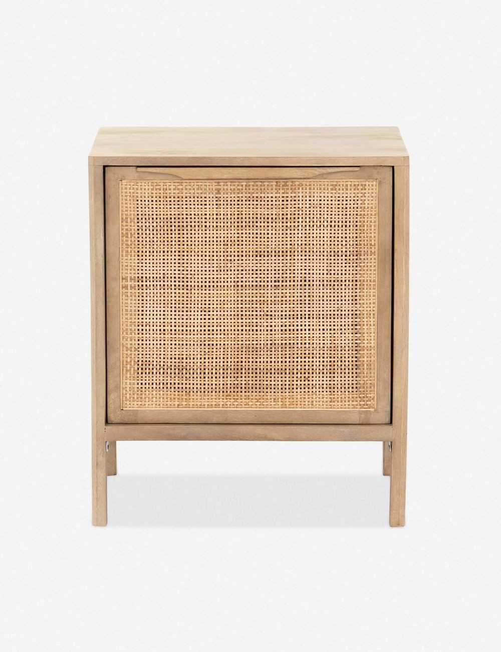 Hannah Left-Side Nightstand, Natural | Lulu and Georgia 