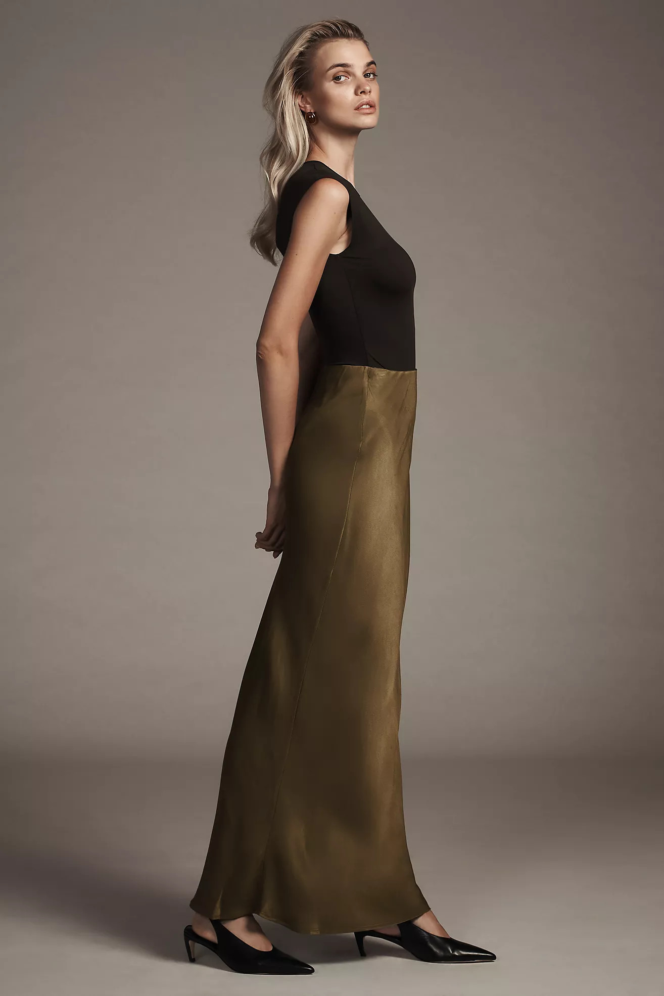The Tilda Maxi Slip Skirt | Anthropologie (US)