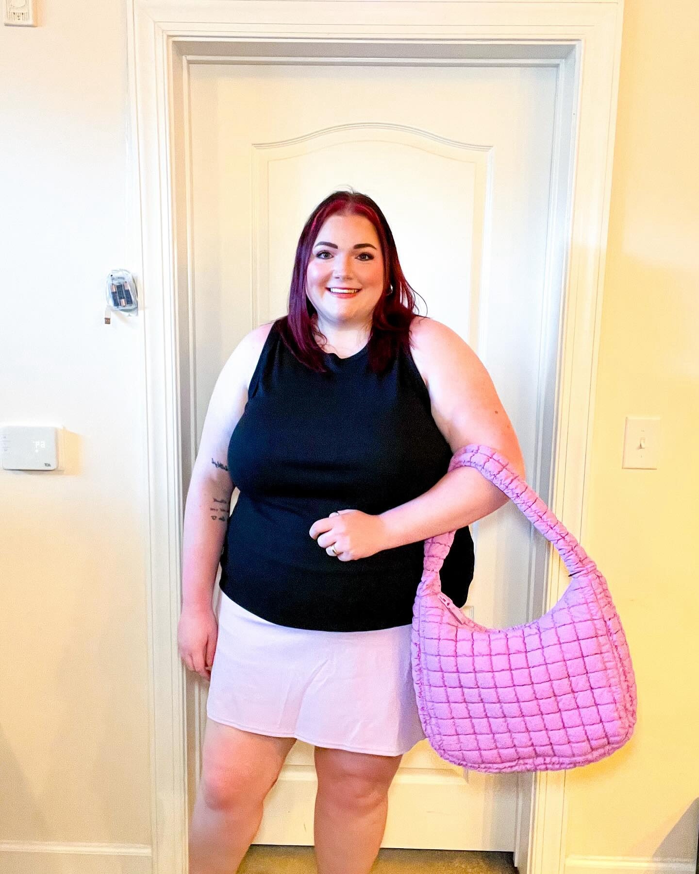 A handbag is not just an accessory, it’s a statement piece 💁🏻‍♀️

Life is too short to carry a boring handbag! 👜 
Whether you are a teenager just getting into building your purse collection 👛 or as an adult adding to your collection, @kohls has so many fun and on trend handbags for such great prices! 

This FLX Quilted Shoulder Bag is an amazing dupe for a big, expensive, on trend name brand for A LOT less money! 💸 I can’t believe the great finds I am able to get at Kohl’s! This dupe is SO GOOD that I can’t keep this to myself! I had to share it with you all! 🫶🏻

I am in love with this bag & this color! 🤩💜🩷
I have been wearing this bag for a few weeks now and it’s so lightweight & holds everything I need and more! 👏🏻 I love that it zippers shut & has a front zipper pocket for quick and easy access! I love that on the inside there are two pockets on each side to hold all your lipglosses and sunglasses! It’s such a great everyday handbag & won’t hurt your shoulder throughout the day! Plus it would make a great personal item carry on for traveling! ✈️

Whether you want this cutie bag for yourself or for your fashion forward teenager, @kohls has you covered! Kohl’s has so many new styles at great prices! And, earning & spending Kohl’s Cash is my favorite way to save! 💵🤑

Enjoy saving money & looking your best?! Head to your local @kohls or www.kohls.com to get this bag & more while they have their 20% off sale, use code: 20SAVE or if you have a @kohls card, save 30% off, use code: SAVE30! 🛍️

@kohls #kohlspartner #kohlsfinds #everydaystyle #familyoutfitting #summerstyle #plussizesummerfashion #plussizesummer #summerfashionmusthaves #summerfashion  #quiltedbag #freepeopledupe #purseoftheday