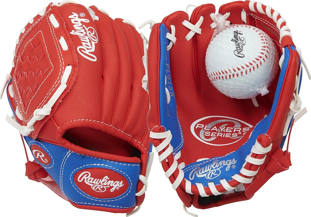 Rawlings | Players Series T-Ball & Youth Baseball Glove | Sizes 9" - 11.5" | Multiple Styles | Amazon (US)