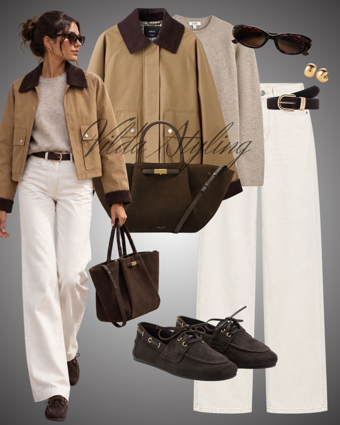 The ultimate beige and brown color palette 🤎 One of my favorite transitional looks—so chic and effortless with these loafers! ☕✨
#ootd #fallfashion #neutralstyle #capsulewardrobe #chicstyle #transitionoutfit #ltkstyle

#LTKautumn #LTKjeans #LTKstyletip