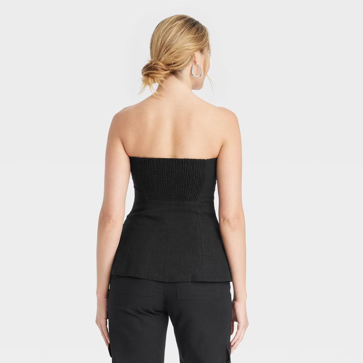 Women's Strapless Button-Down Top - Universal Thread™ | Target