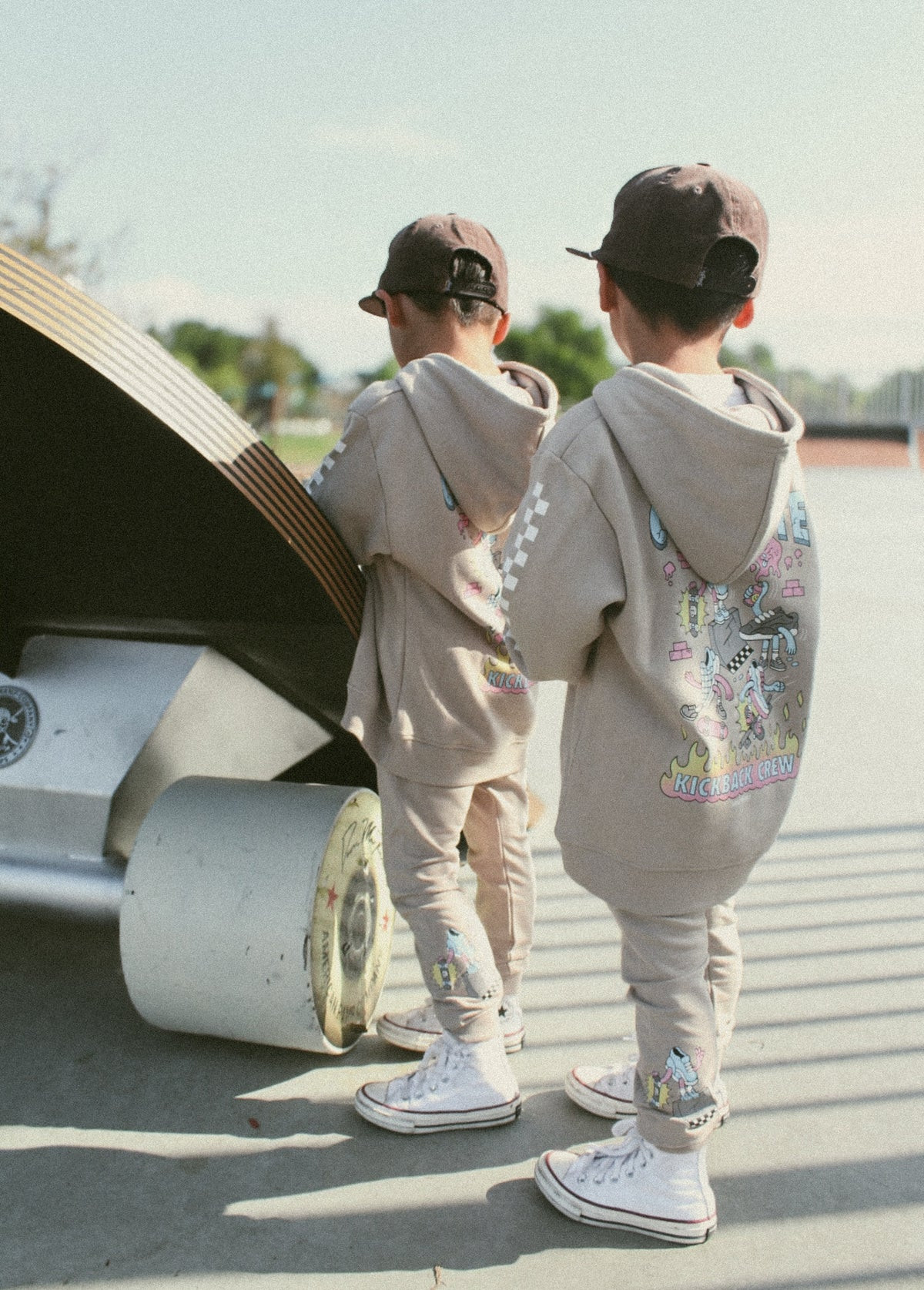 Kickback Joggers Tan | Little Trouble