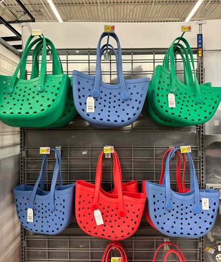 New Mini Bogg Inspired bags at Walmart and they are super affordable. Great for summer vacation and the perfect beach bag that keeps its shape!

#LTKSeasonal #LTKFind #LTKunder50