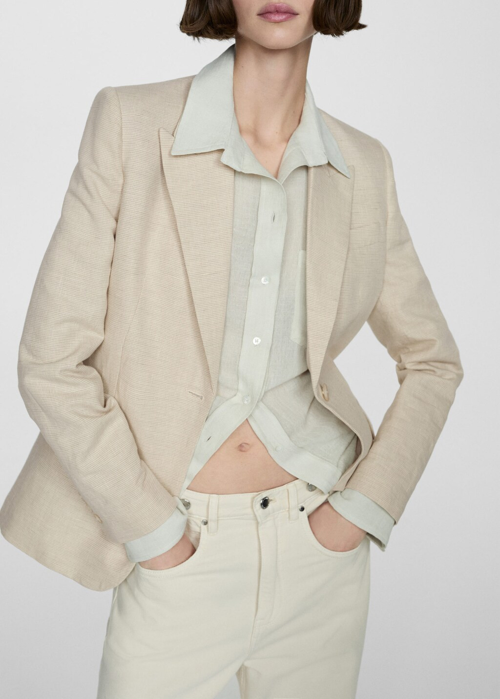 Search: Linen blazer (23) | Mango United Kingdom | MANGO (UK)