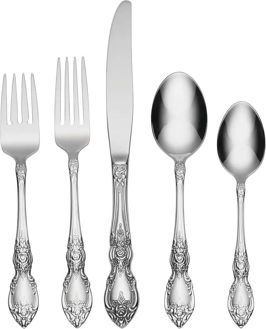 Oneida Wordsworth Flatware 45 pieces (Service for 8) | Amazon (US)